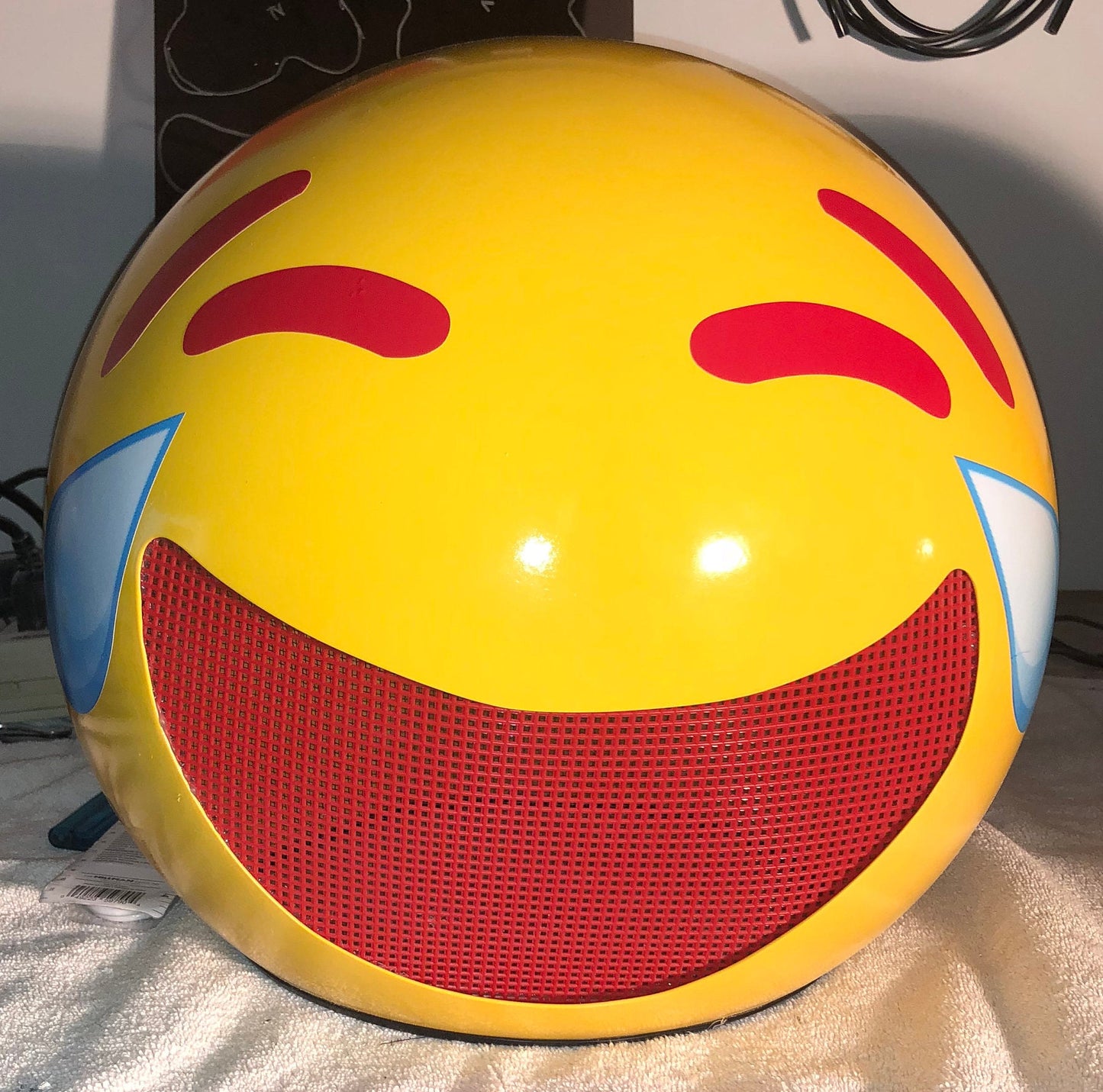 Laughing Emoji Helmet