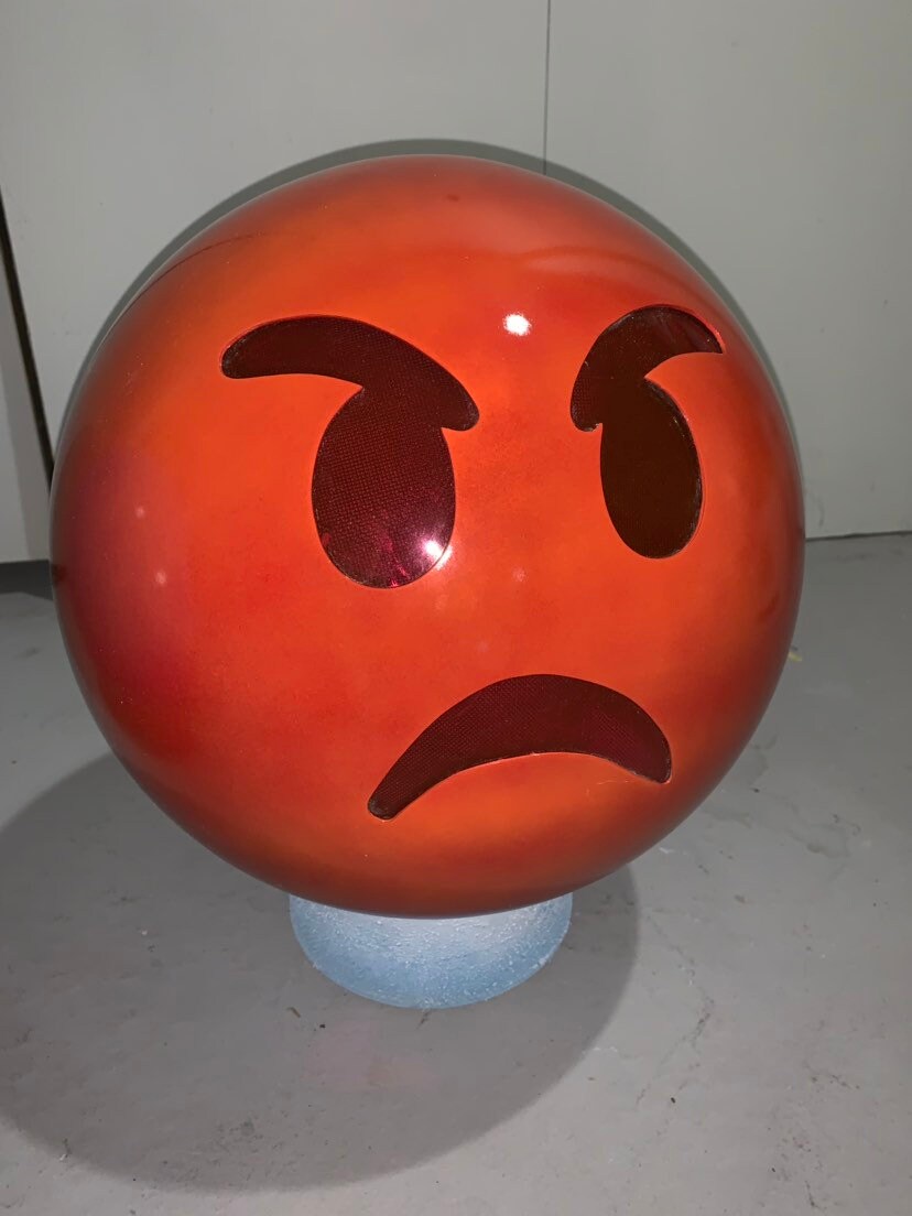 Angry Emoji Dj Helmet