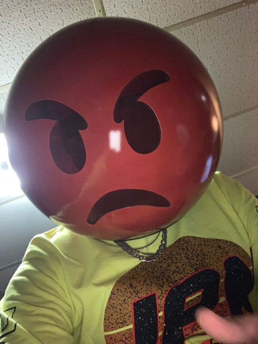 Angry Emoji Dj Helmet