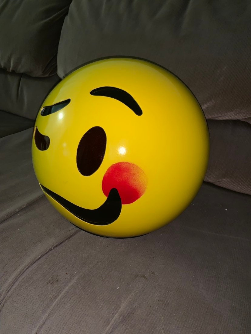 Tipsey Drunk Emoji Helmet