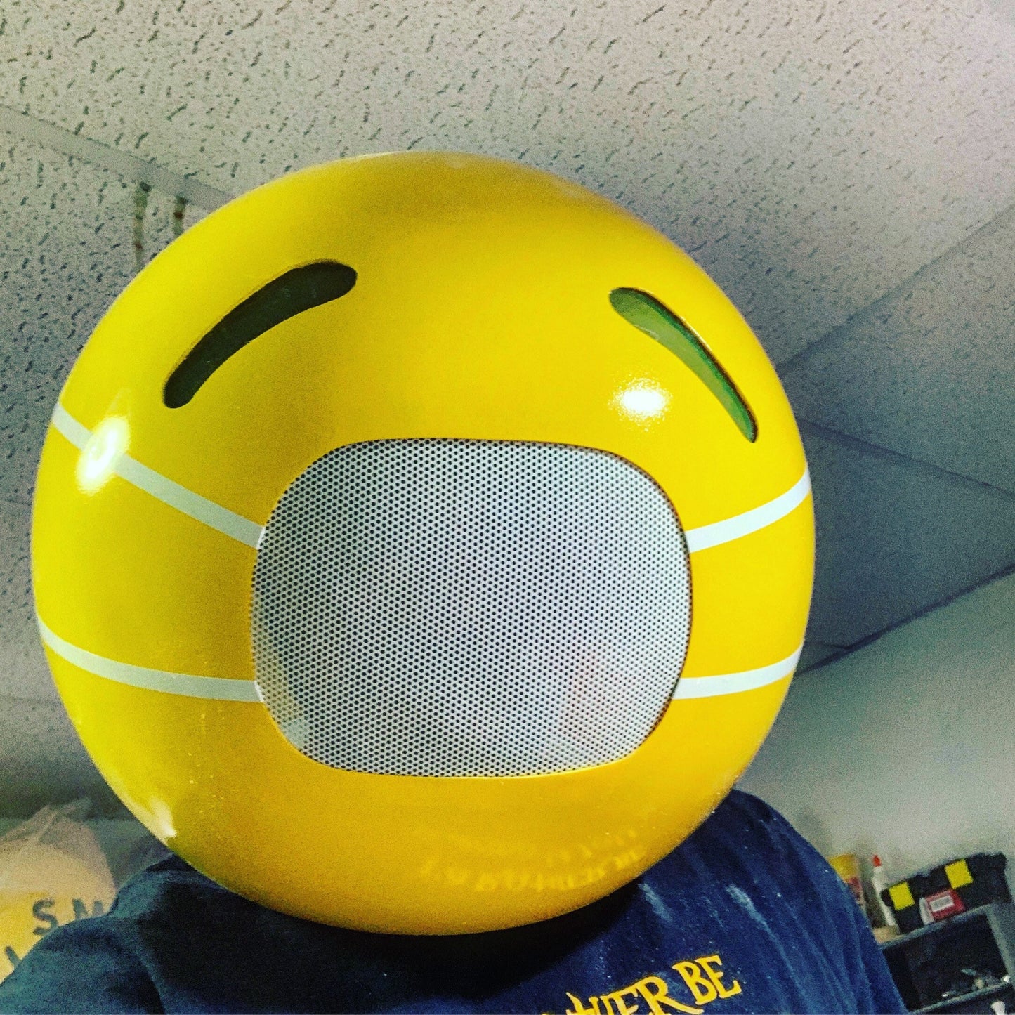 Sick Emoji Helmet