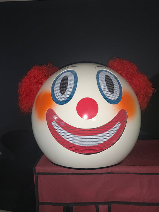 Clown emoji helmet
