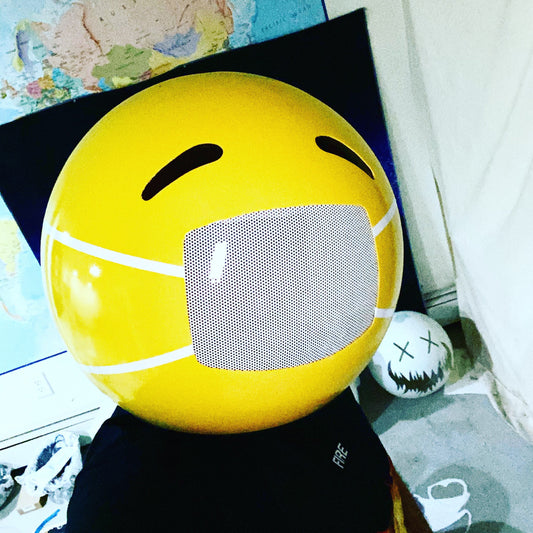 Sick Emoji Helmet
