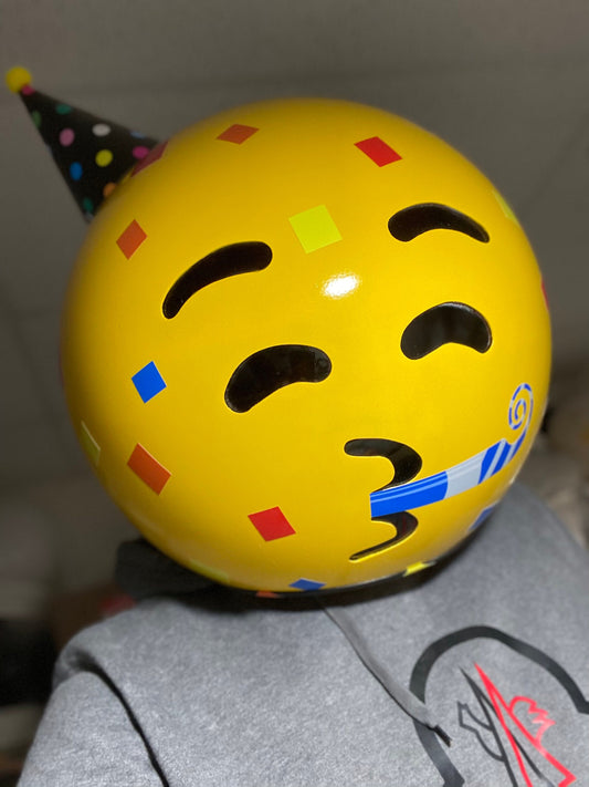 Party emoji Dj Helmet